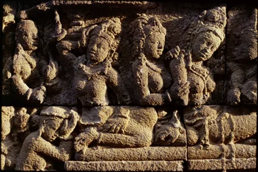 Detail der Außenansicht, 778-850 n. Chr.